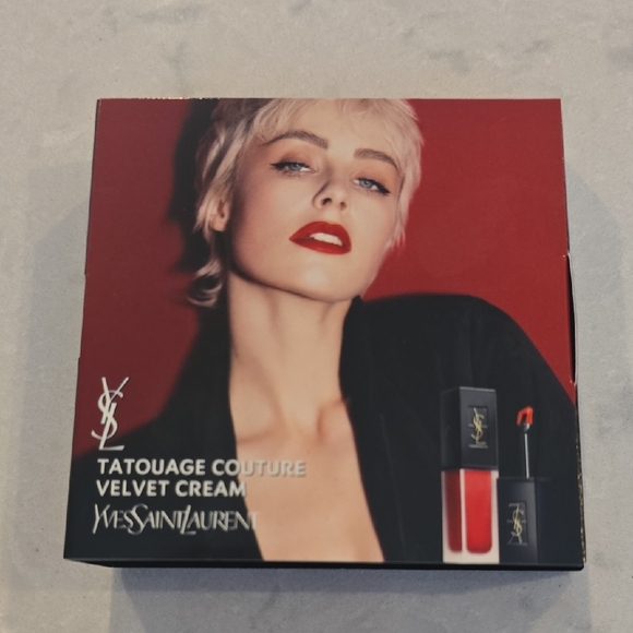 Yves Saint Laurent Tatouage Couture Velvet Cream Lip Color Set | 5 Sample Size - Picture 2 of 6